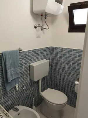 Bagno di Casa Orchidea - Comfort minimal nel cuore di Palazzolo Acreide