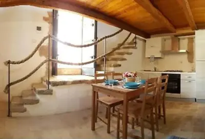 Cucina o angolo cottura di IL NIDO, Calamosche