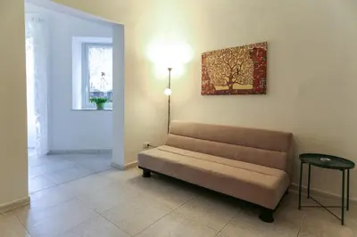 Area soggiorno di Jole's Rooms