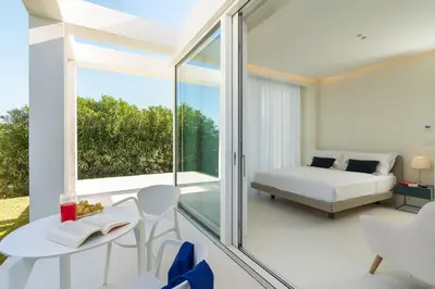 Letto o letti in una camera di Gadir