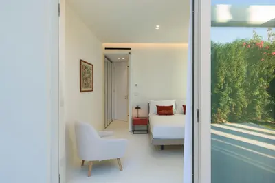 Letto o letti in una camera di Gadir
