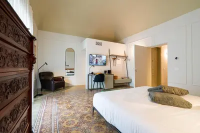Letto o letti in una camera di Castellett Dimora di Famiglia