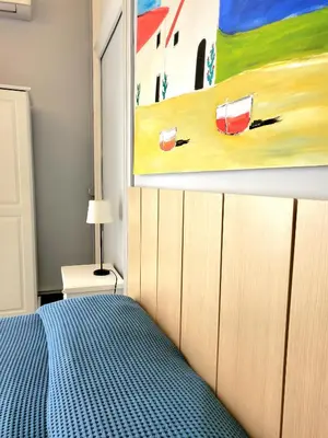 Letto o letti in una camera di varcOrtigia Bed and Breakfast