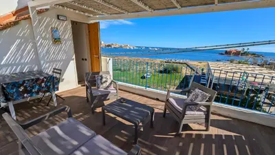 Balcone o terrazza di Stanza panoramica Vento di Levante