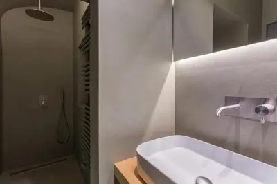 Bagno di Cozy Studio in Catania, 40 m², with air conditioning