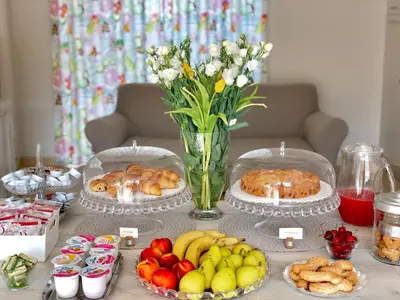 Cibo presso il bed & breakfast o nelle vicinanze