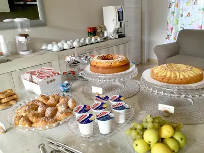 Cibo presso il bed & breakfast o nelle vicinanze