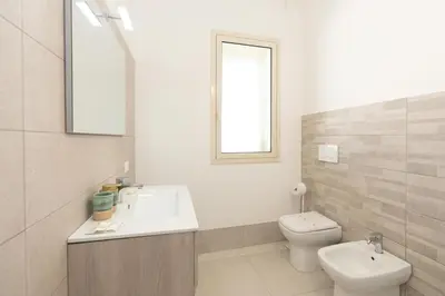 Bagno di Villa Pensiero Stupendo con piscina privata