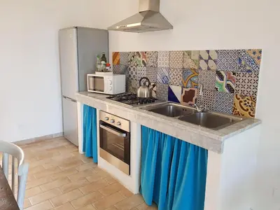 Cucina o angolo cottura di Casa Vacanza Vendicari