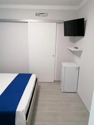Letto o letti in una camera di Villa Porto fossa 2