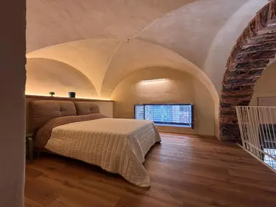 Letto o letti in una camera di Rifugio Ursino