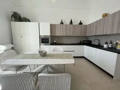 Cucina o angolo cottura di Ambrogio House