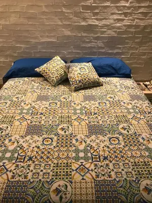 Letto o letti in una camera di Le Cinque Pietre