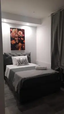 Letto o letti in una camera di DIAZ House Airport