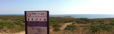 Paesaggio naturale nelle vicinanze della villa