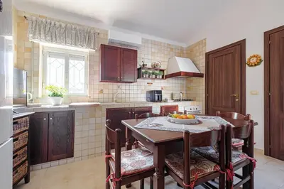 Cucina o angolo cottura di Villa AnnaRò