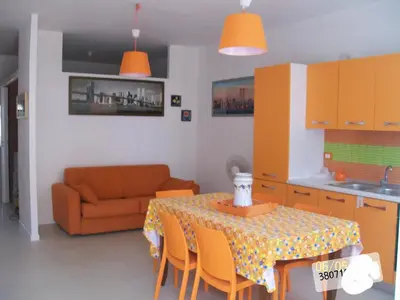 Area soggiorno di Appartamento a 100mt dal mare