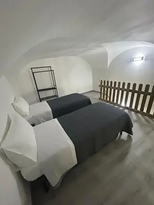 Letto o letti in una camera di Sea Apartment