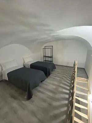 Letto o letti in una camera di Sea Apartment