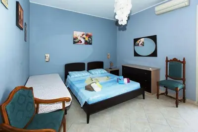 Letto o letti in una camera di Yellow House
