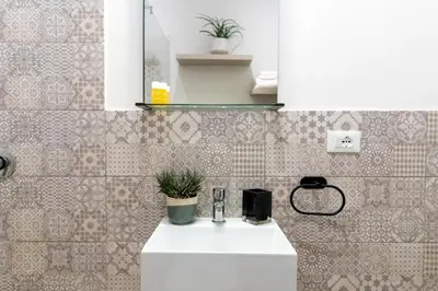 Planimetria di GuestHost - Borgo 84 Marzamemi - Cuore Blu Flat