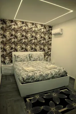 Letto o letti in una camera di holiday house beautiful flower