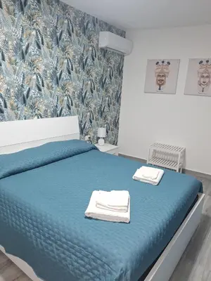 Letto o letti in una camera di holiday house beautiful flower