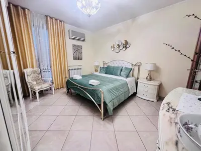 Letto o letti in una camera di Maison de Charme