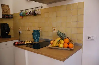 Cucina o angolo cottura di Vista Ortigia