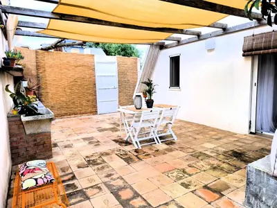 Patio o area all'aperto di Villa Tepee