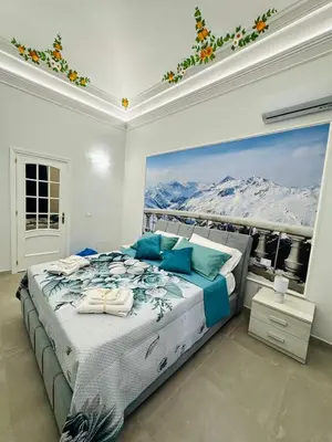 Letto o letti in una camera di Ice Holiday Apartment