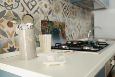 Cucina o angolo cottura di Ice Holiday Apartment