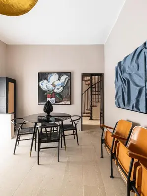 TV o dispositivi per l'intrattenimento presso Nido di Noto apartment with 2 bedrooms, Noto historical center