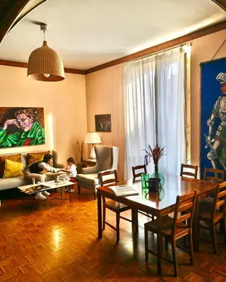 Area soggiorno di Liodoro Catania B&B