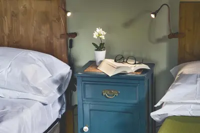 Letto o letti in una camera di Liodoro Catania B&B