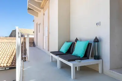 Balcone o terrazza di Darsena Sunset Suites by Wonderful Italy