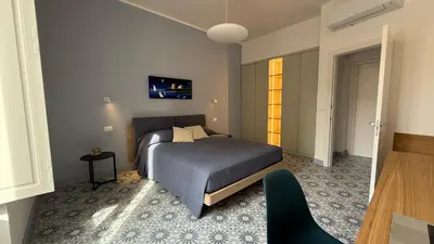Letto o letti in una camera di Casa delle zie - ZIA ANGELA