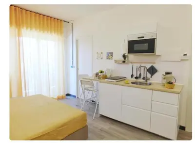 Cucina o angolo cottura di La Finestra sul Corso