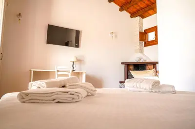Letto o letti in una camera di Agriturismo Tenute Mauro