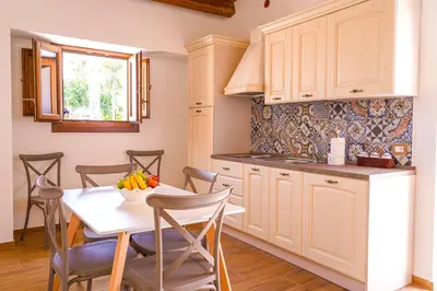 Cucina o angolo cottura di Agriturismo Tenute Mauro