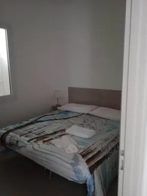 Letto o letti in una camera di Casa Dei Gelsi