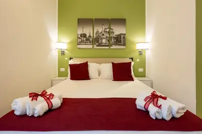 Letto o letti in una camera di Principe del Pardo