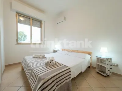 Letto o letti in una camera di Villa Franca