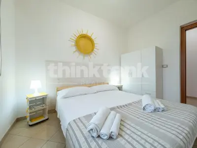 Letto o letti in una camera di Villa Franca