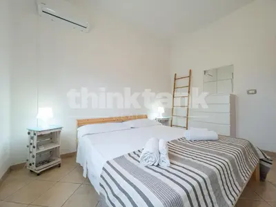 Letto o letti in una camera di Villa Franca