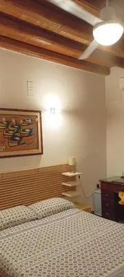 Letto o letti in una camera di b&b Luna