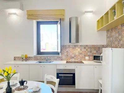 Cucina o angolo cottura di Il Rifugio Di Zoraide