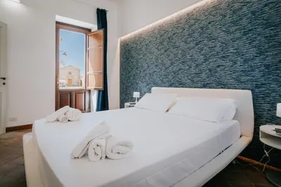 Letto o letti in una camera di Il Rifugio Di Zoraide