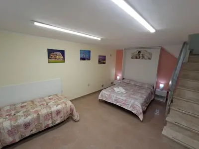 Letto o letti in una camera di A due passi dal portale