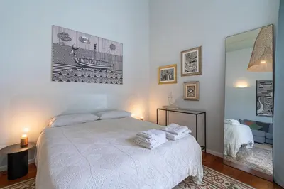Letto o letti in una camera di Veralma Home